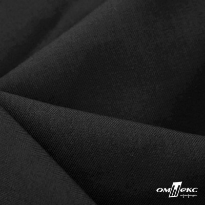Ткань костюмная Зара, 92%P 8%S, BLACK, 200 г/м2, шир.150 см - купить в Старом Осколе. Цена 325.28 руб.