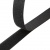 Липучка с покрытием ПВХ, шир. 25 мм (упак. 25 м), цвет чёрный - купить в Старом Осколе. Цена: 14.93 руб.