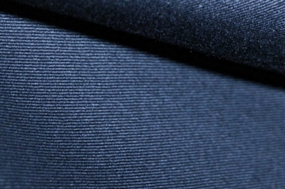 Ткань костюмная 8874/3, цвет темно-синий, 100% полиэфир - купить в Старом Осколе. Цена 433.60 руб.