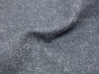 Ткань костюмная п/шерсть №2096-2-2, 300 гр/м2, шир.150см, цвет т.серый - купить в Старом Осколе. Цена 517.53 руб.