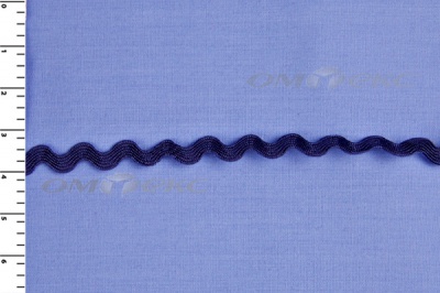 Тесьма плетеная "Вьюнчик"/т.синий - купить в Старом Осколе. Цена: 48.03 руб.