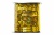 Пайетки "ОмТекс" на нитях, SILVER SHINING, 6 мм F / упак.91+/-1м, цв. 48 - золото - купить в Старом Осколе. Цена: 356.19 руб.