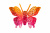 Бабочка декоративная пластиковая #10 - купить в Старом Осколе. Цена: 7.09 руб.