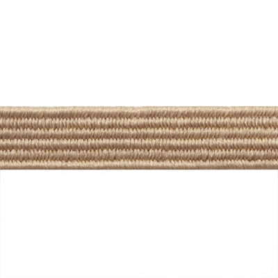 Резиновые нити с текстильным покрытием, шир. 6 мм ( упак.30 м/уп), цв.- 97-бежевый - купить в Старом Осколе. Цена: 152.05 руб.