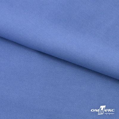 Трикотажное полотно Джерси Понте-де-Рома, 95% / 5%, 150 см, 290гм2, цв. серо-голубой, м - купить в Старом Осколе. Цена 297 руб.