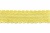 Тесьма кружевная 0621-1212А, шир. 45 мм/уп. 20+/-1 м, цвет 017-жёлтый - купить в Старом Осколе. Цена: 1 033.32 руб.
