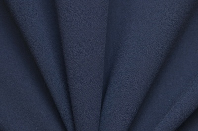 Костюмная ткань с вискозой "Бриджит", 210 гр/м2, шир.150см, цвет т.синий - купить в Старом Осколе. Цена 564.96 руб.