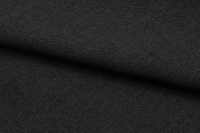 Ткань костюмная 21699 1144/1178, 236 гр/м2, шир.150см, цвет чёрный - купить в Старом Осколе. Цена 455.40 руб.
