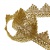 Тесьма металлизированная 0384-0240, шир. 40 мм/уп. 25+/-1 м, цвет золото - купить в Старом Осколе. Цена: 490.74 руб.
