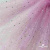 Сетка Фатин Глитер Спейс, 12 (+/-5) гр/м2, шир.150 см, 16-12/розовый - купить в Старом Осколе. Цена 202.08 руб.