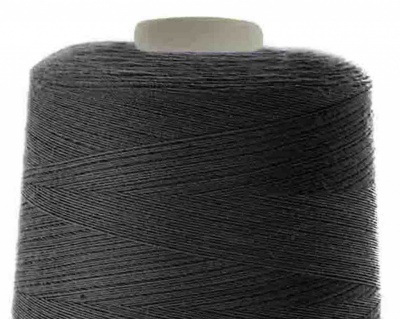 Швейные нитки (армированные) 28S/2, нам. 2 500 м, цвет чёрный - купить в Старом Осколе. Цена: 139.91 руб.