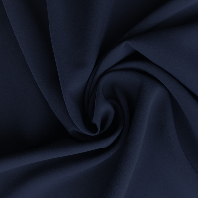 Костюмная ткань "Элис", 220 гр/м2, шир.150 см, цвет т.синий - купить в Старом Осколе. Цена 308 руб.