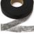 Прокладочная лента (паутинка) DF23, шир. 25 мм (боб. 100 м), цвет чёрный - купить в Старом Осколе. Цена: 2.10 руб.