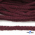 Шнур плетеный d-6 мм круглый, 70% хлопок 30% полиэстер, уп.90+/-1 м, цв.1070-бордовый - купить в Старом Осколе. Цена: 588 руб.